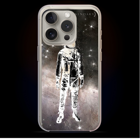 CLEAR ASTRONAUT, iPhone 15 / Pro / Pro Max / Plus clear case with Magsafe